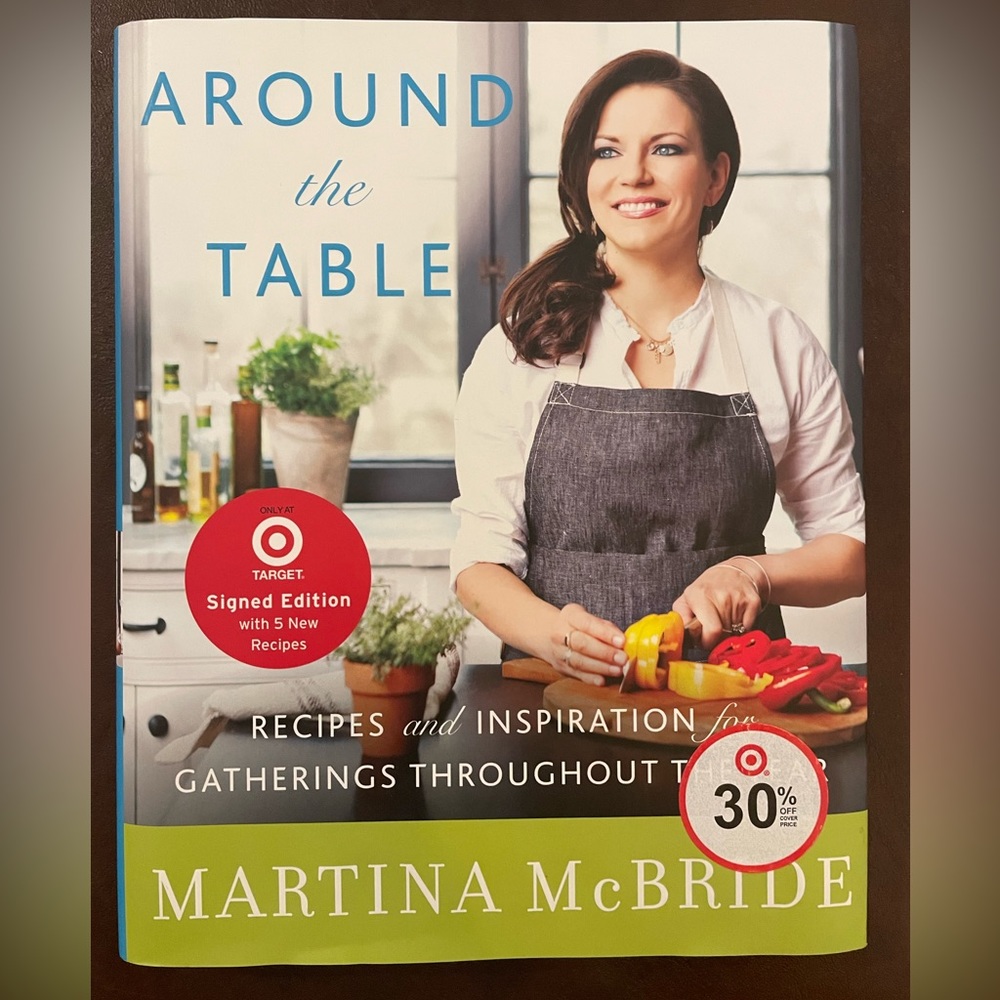 Around the Table cookbook by Martina McBride